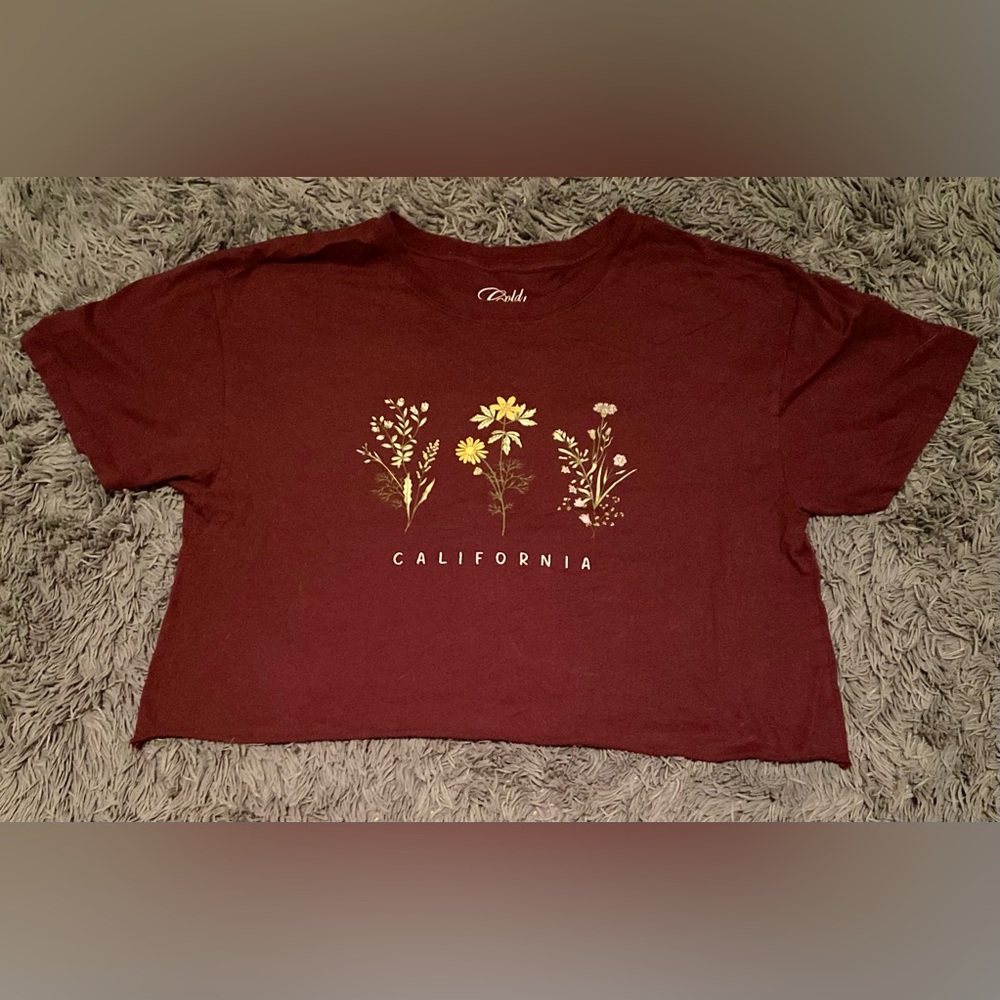 Cold Crush Junior Graphic Cropped Tee